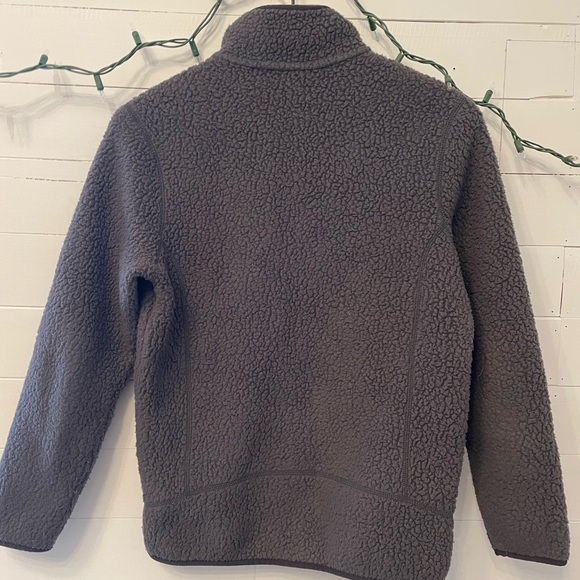 Patagonia Gray Kids Fleece Jacket - Picture 2 of 5